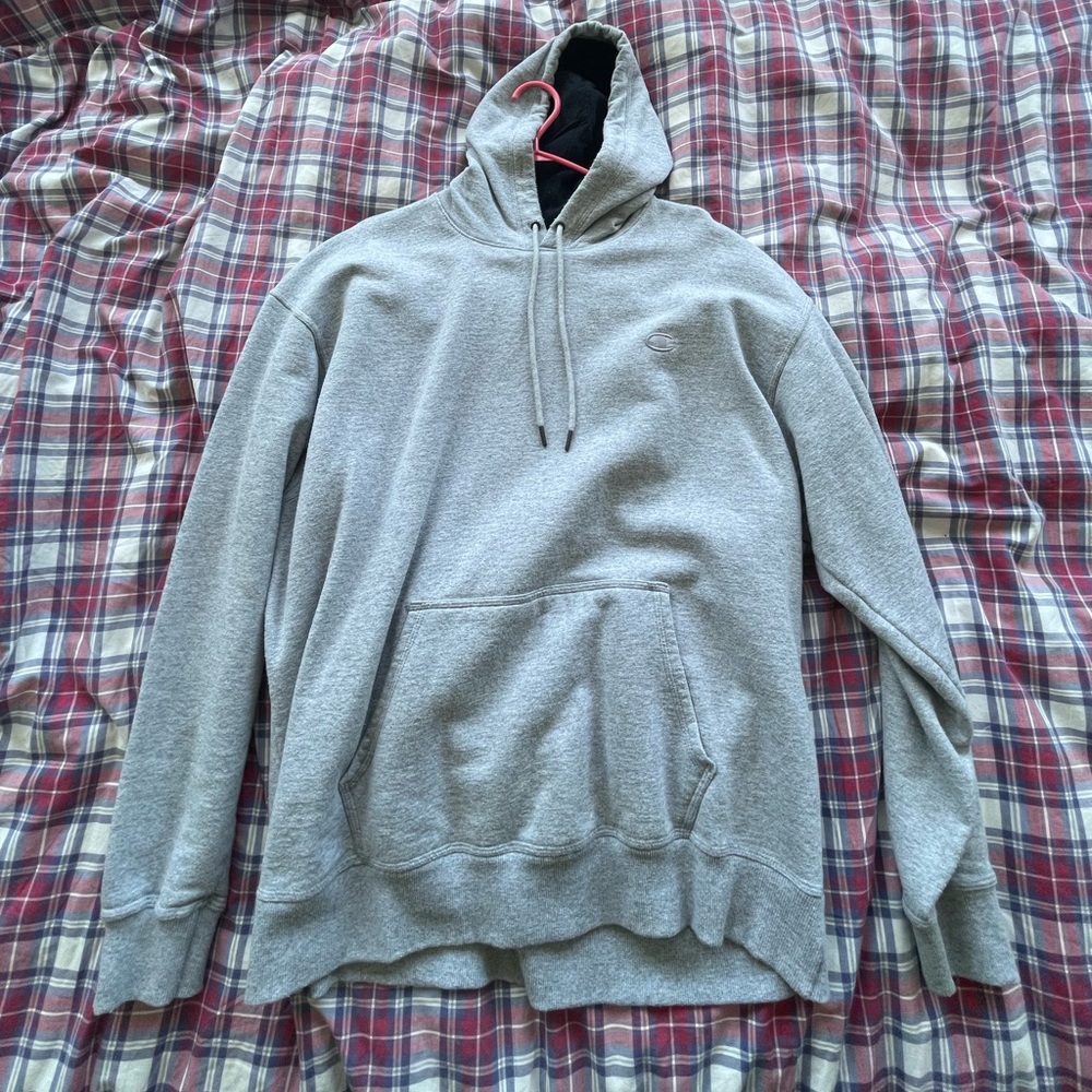 Heather grey champion hoodie